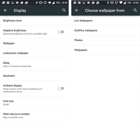 How to change the wallpaper on Lenovo Vibe K4 Note